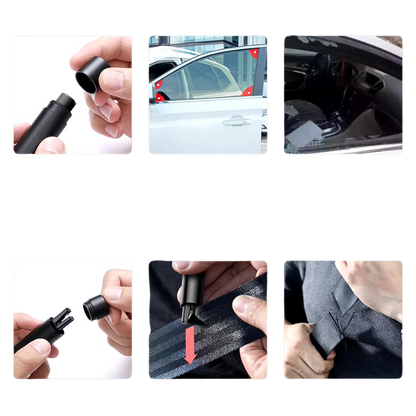 Car Window Glass Breaker Safety Hammer Seat Belt Cutter Auto Life-Saving Escape Emergency Accessoyies Tool Kit