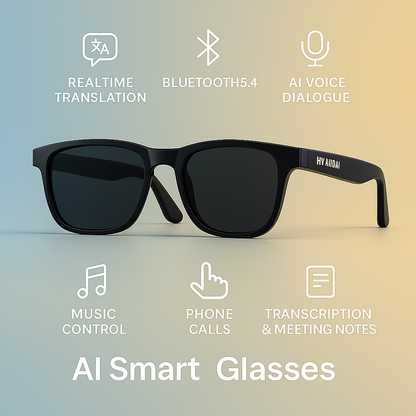 AI Smart Glasses – Deine smarte Welt zum Aufsetzen