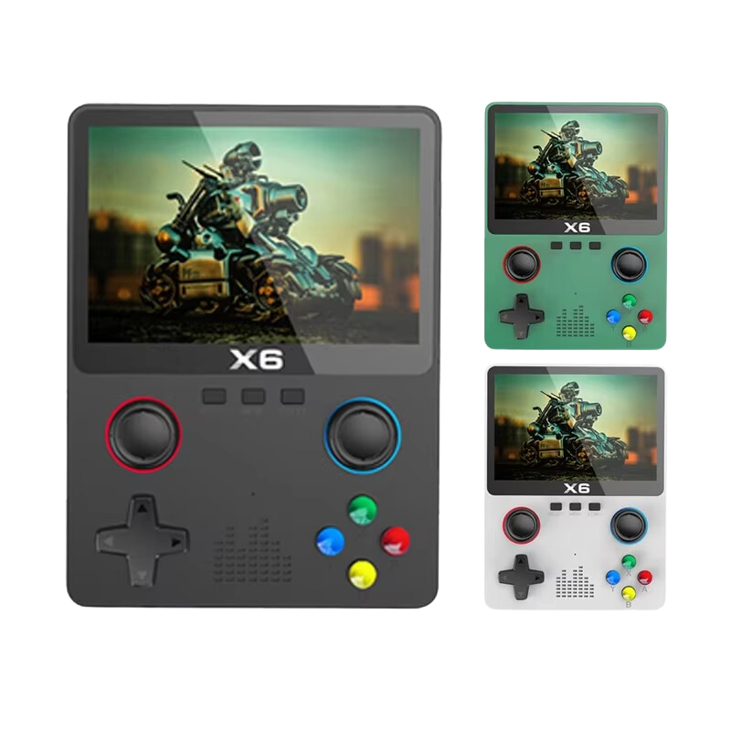 Retro Handheld X6 Spielkonsole - Mit 11 Emulatoren