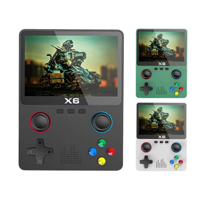 Retro Handheld X6 Spielkonsole - Mit 11 Emulatoren